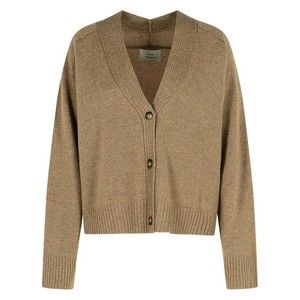 Loulou Studio Cashmere Cardigan Mole Melange - NWT